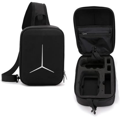 BeisDirect Rucksack-Tragetasche für DJI Mini 4K/Mini 2 SE/Mini 2, schützende harte EVA-Hülle, tragbare Aufbewahrungstasche Schultertasche für DJI Mini 4K Drohne, RC-N1 Fernbedienung und Zubehör,