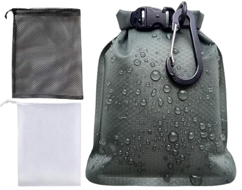 Seifenbeutel,Shampoo Bar Halter mit Mesh Netz | wasserdichte Auslaufsichere Badeaccessoires Schwimmen Reise Camping Urlaub | Verpackung