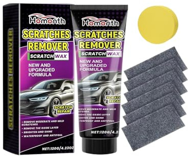 Cancella Strisce Auto, Riparatore Graffi Profondi Auto, Nano Cloth Car Scratch Remover Car Scratch Repair, Anti-Graffi Pasta Riparazione Polish Auto Rimuovi Graffi, per Tutti i Tipi di Veicoli