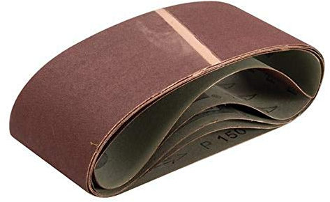 Triton TPTA12835318 100 x 560 mm 60 Grit Sanding Belt - Multi-Colour (Pack of 5)