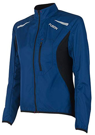 FUSION Damen S1 Run Jacke L Nacht/Schwarz