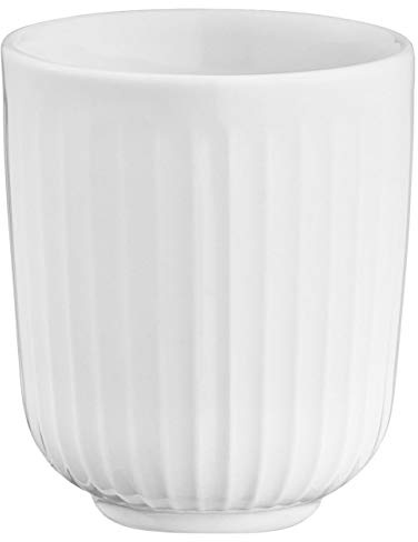 Kähler Isolierbecher 30 cl Hammershøi legendäres Design zeitlos elegant, weiss
