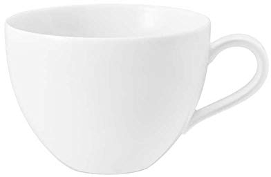 SELTMANN WEIDEN Milchkaffeetasse - 0,35 L - Durchmesser: 12,8 cm - Beat - Form: Rund - moderner Stil - Weiß