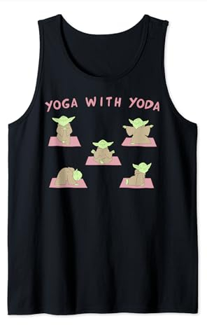 Star Wars Yoga With Yoda Tank Top