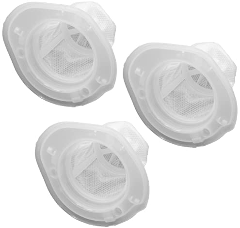 vhbw Filterset 3x Staubsaugerfilter kompatibel mit Black & Decker Dustbuster DVJ215, DVJ315, DVJ320, DVJ325 Staubsauger - Schmutzfilter, Filtereinheit