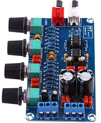 HIFI-Vorverstärker-Steuerplatinenmodul OP-AMP-Verstärkerplatine NE5532 Vorverstärker-Lautstärkeregler montierte Karte