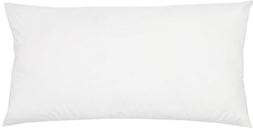 ZOLLNER Kopfkissen - Polyesterfüllung - Bezug aus hochwertigem Mischgewebe - klimaneutrale Herstellung - Made in Germany – waschbar bis 95°C - 40x80 cm - Hotelqualität - Oeko Tex® Zertifiziert