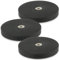 Neodym Magnete Gummiert 88mm 55KG Stark Gummi Magnet Scheibe mit M6 Innengewinde Gewinde Bohrung Für Schrauben Haken Öse (3 Stück)