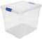 AC - Caja de ordenación de plástico Transparente N.º 17. Contenedor para almacenar Juguetes, Libros, Ropa, Mantas. Capacidad 35 litros. Dimensiones Aprox.: 42,2 x 35 x 35,5 cm