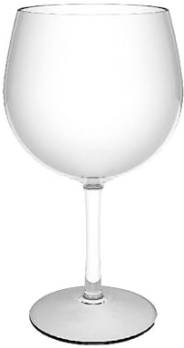 Lot de 8 verres à ballon Gintonic en plastique réutilisable Tritan 700 cc incassables