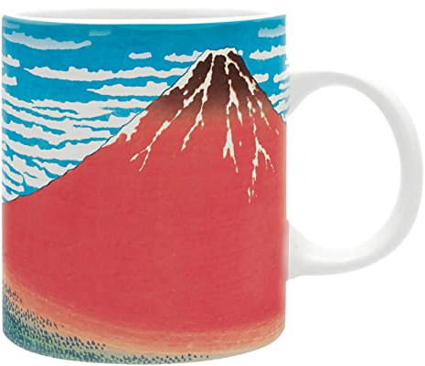 ABYSTYLE - HOKUSAI Tasse Le Fuji Rot