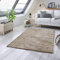 TacaHome Wollteppich Natur Handweb Teppich I Reine Schur-Wolle im Skandinavischen Design I Wohnzimmer Schlafzimmer Esszimmer Kinderzimer Büro | 120 x 170 cm Sand Multi