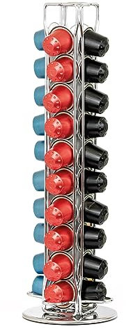 Italian Coffee Portacapsule Caffè Compatibili e Originali, adatto per Ufficio e Cucina (Nespresso Gaia)