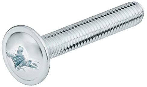 JAM2DAY 10 Cabinet Handle Screws for Kitchens, Bathrooms etc. - M4 Machine Screws (20mm)