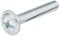 JAM2DAY 10 Cabinet Handle Screws for Kitchens, Bathrooms etc. - M4 Machine Screws (20mm)