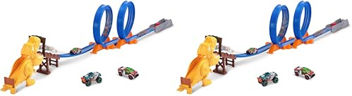 Zuru Metal Machines 845218018368 Metal Machines T-Rex Attack Building Playset, Frustration Free Packaging (Brown Mail Box), Multicolour, Series 1 (Pack of 2)