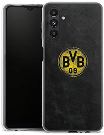 DeinDesign Silikon Hülle kompatibel mit Samsung Galaxy A13 5G Case transparent Handyhülle Borussia Dortmund BVB Fanartikel