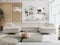 MKS MEBLE Sofa U-Form Beige, Wohnlandschaft U-Form, Sofa mit Schlaffunktion und Bettkasten, Schlafsofa mit Bettkasten, Couch mit Verstellbare Kopfstützen - Peter U - Creme Velvet