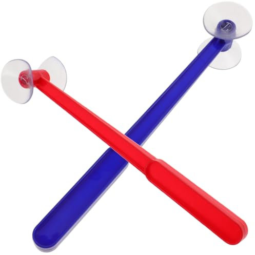 UPKOCH Martillo De Juguete con Ventosa para NiñOs, Herramienta didáCtica Bebé, Juguetes Educativos para EstimulacióN Temprana, 2 Piezas, 13X3.5X5.1Cm, Colores Surtidos