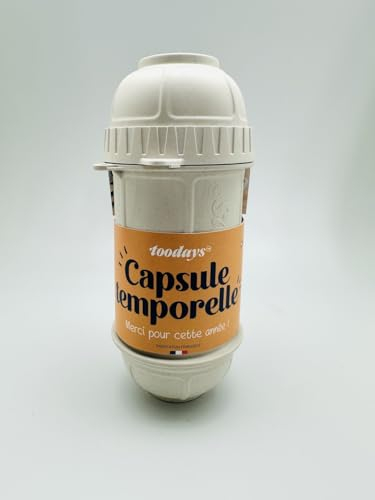 toodays.me Capsule temporelle (Souvenirs d'école) – Activité ludique et conviviale pour Conserver Les Souvenirs de Classe, des Moments Scolaires – Idée Cadeau maîtresse/Atsem – Fabrication française