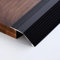 Raouoae Übergangsprofil Höhenausgleich 3-15mm/6-20mm/10-40mm Abschlussprofil Übergangsschiene Aluminium Übergangsleiste Länge 90cm*3 ​Böden Überbrücken Die Lücke(Schwarz,Breite: 55 mm)