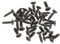 sourcing map 30pcs 3MM Electric Guitar Bass Pickguard Screws Scratch Plate Mounting Screw for SQ TL Guitar, Bronze