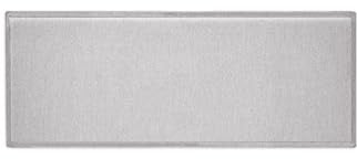 WIN REST Oasis Bettkopfteil, gepolstert, Leinen, schmutzabweisender Stoff, natürliche Fasern, frisches Gefühl, modern und elegant, Perlleinen, Kopfteil, 90 x 60 cm (Bett 80)