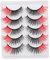 PAMINGONO 5paare Wiederverwendbare Kunstwimpern Mit Farbverlauf Natürliche Und Handgemachte Wimpern Für Intensiven Volumen- Für Tägliches Makeup Und Besondere Anlässe