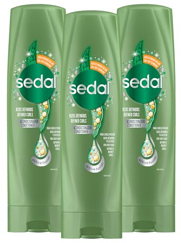 SEDAL Spülung „Definierte Locken“ – Anti-Frizz, 350ml (3er-Pack)