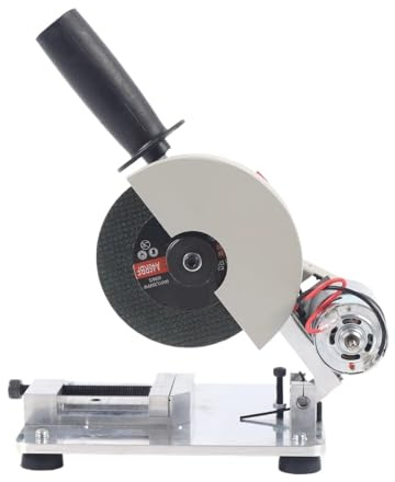 Table Saw 4inch Mini Portable Chop Saw Soft Metal Wood DIY Cutting Machine 7 Speeds Precise Cutting