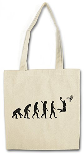 Urban Backwoods Basketball Evolution Hipster Bag Beutel Stofftasche Einkaufstasche