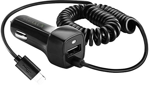 Car Charger with 3FT Cable Compatible for iPhone 14 13 12 11 Pro Max XS XR 8 7 6 6S Plus SE