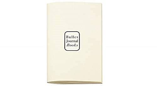 VELOFLEX N1321R3 - Einlagen für Bullet Journal, Notizbucheinlagen 13 x 21 cm, 2er Set „Books & ivory“ (Bücher & blanko, Punktraster) Beige