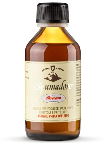 Aroma Alimentare per Panettone e Dolci Lievitati di Fraccaro Spumadoro - Essenza agli Agrumi per Colomba, Panettone, Pandoro, Pastiera, Torte, Formato 100ml