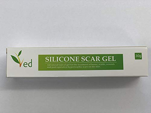 Ved Silikon Narbengel | Reduziert das Auftreten alter und neuer Narben Anzug für alle Hauttypen und Geschlecht | 30 g Tube