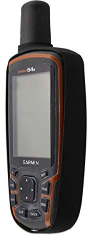 caseroxx Schutz Hülle kompatibel mit Garmin GPSMAP 62/64 / etc, GPS Navi Tasche (TPU-Hülle in schwarz)