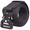 shenky1 Shenky Militärgürtel 4cm Heavy Duty Metall Schnalle Taktischer Gürtel 140cm bis 180cm (Schwarz, 160cm)