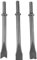 Tyenaza Air Hammer Chisel Set - 3pcs Air Hammer Chisel Set Extra Long Round Shank Pneumatic Hammer Bit Set