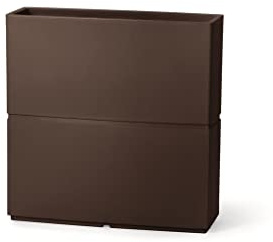 Veca Veneta Casalinghi Fioriera in resina Patio 80 cm. Bronzo