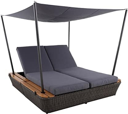 MWH Outdoor-Lounge Islo mit Sonnendach für Zwei Personen