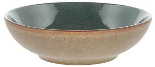 BITZ Pastaschüssel, Schüssel/Schale für Pasta und Salate, Durchm. 20 cm, Steingut, Wood/Forest