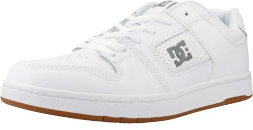 DC Shoes Manteca - Leather Shoes for Men - Lederschuhe - Männer - Weiss