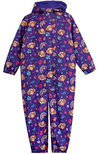 Paw Patrol Puddle Suit | All in One Waterproof for Kids | Girls Rain Suit