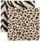 Mud Pie Handtuch mit Zebra-Tiermotiv, 66 x 41 cm
