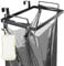 XunHe Trash Bag Holder,Cupboard Holder with 1 roll Trash Bag and Sponge for kitchen, Anti-corrosion Rubbish Bag Hanger for Kitchen Cupboards and Cabinets, Suitable for 2cm Cupboards Edge