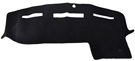 HABRAT Sonnenschutz Armaturenbrett Dashboard Cover Dash Mat Für Dodge Für Ram 1500 2500 3500 2010 2011 2012 2013 2014 2015-2018 Sunshade Armaturenbrettabdeckung Teppich