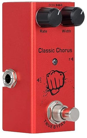 Tragbare Gitarre Effektpedal Distortion Delay Chorus Tremolo Digital Overdrive-E