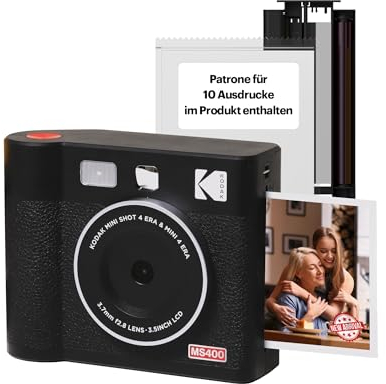 KODAK Cam Mini Shot 4 ERA Black 4x4