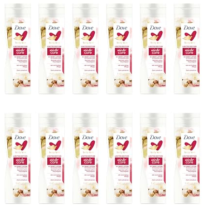 Dove Pflegegeheimnisse Body Lotion Erholsames Winter Ritual mit Sandelholz & Wintergewürzen für normale bis trockene Haut 250 ml 12 Stück