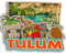 Tulum Mexiko 3D-Kühlschrankmagnet aus Holz, Stadt, Reise, Souvenir, Kühlschrankaufkleber, Zuhause, Küche, Whiteboard, Dekoration